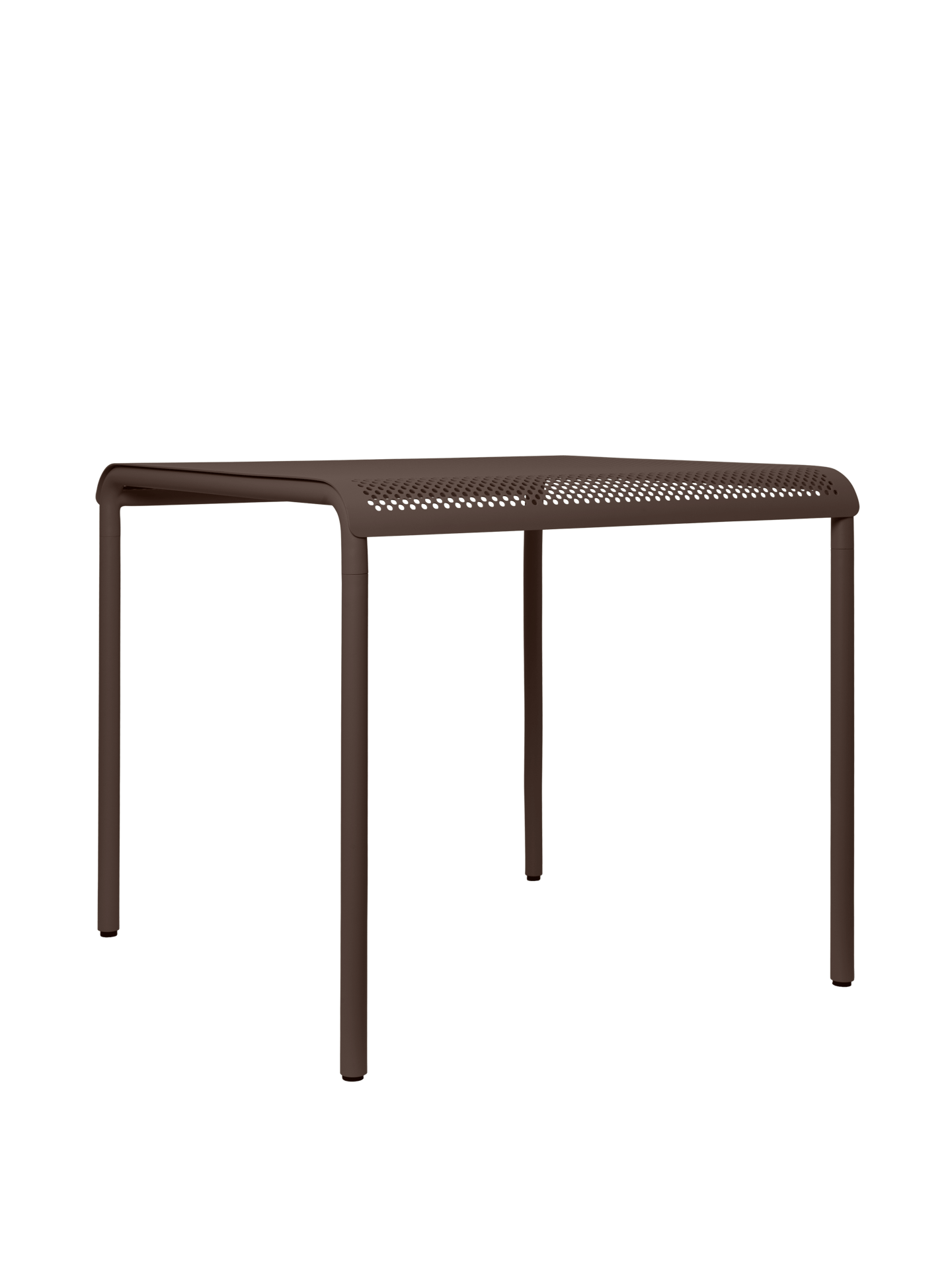 Dapple Dining Table - 80 x 80 - Dark Chocolate