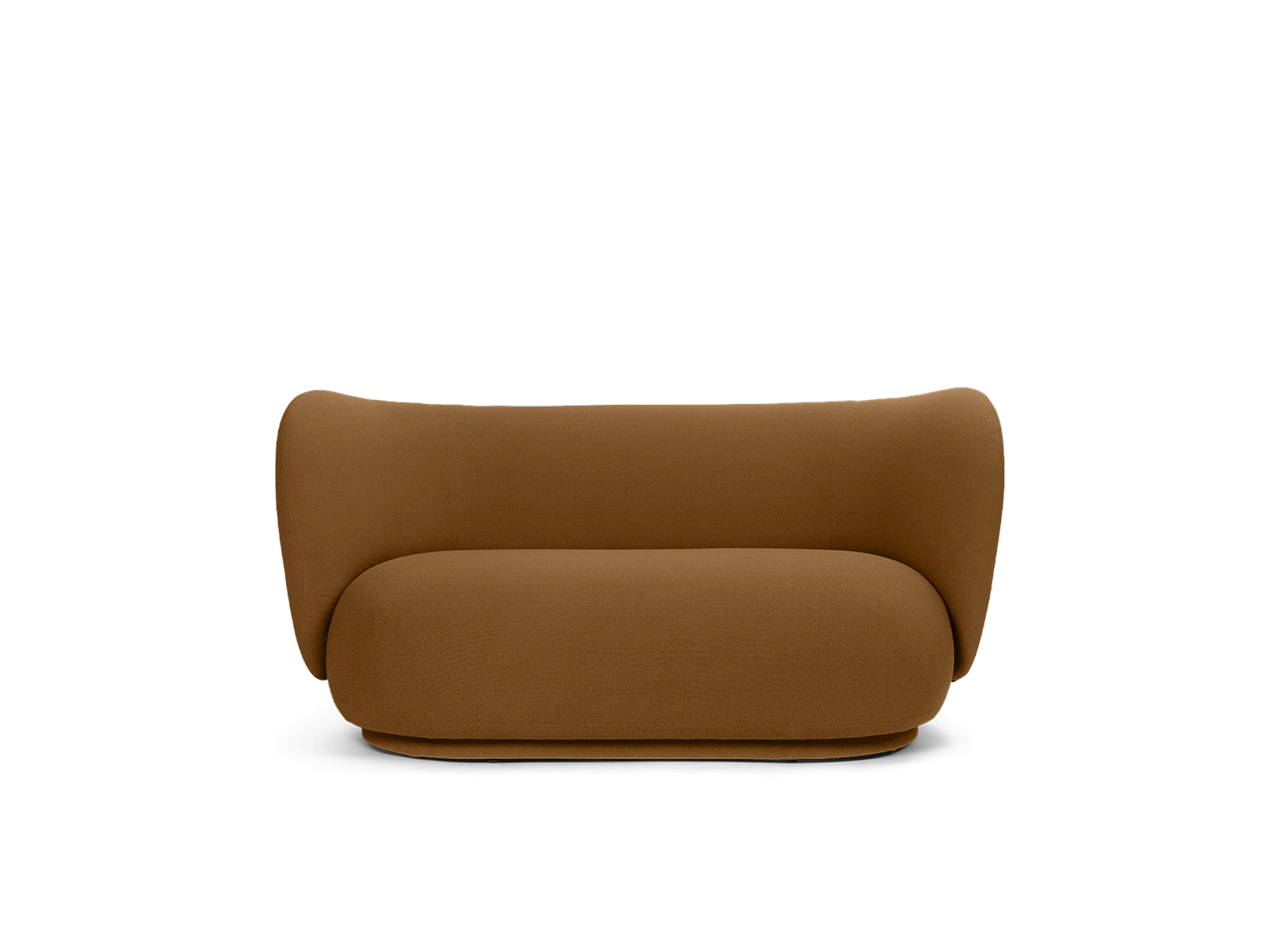 Rico Sofa 2-seater - Grain - Caramel