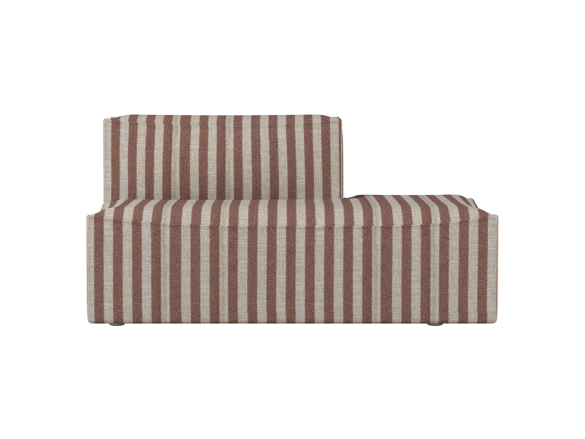 Catena Sofa Open End Right S301 - Louisiana - Sand/Chocolate