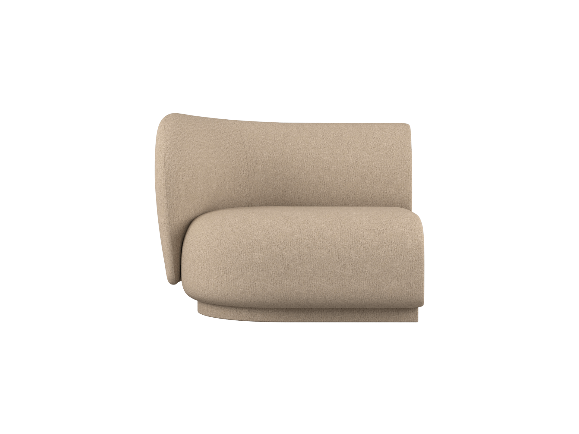 Rico Sofa Armrest Left - Brushed - Sand
