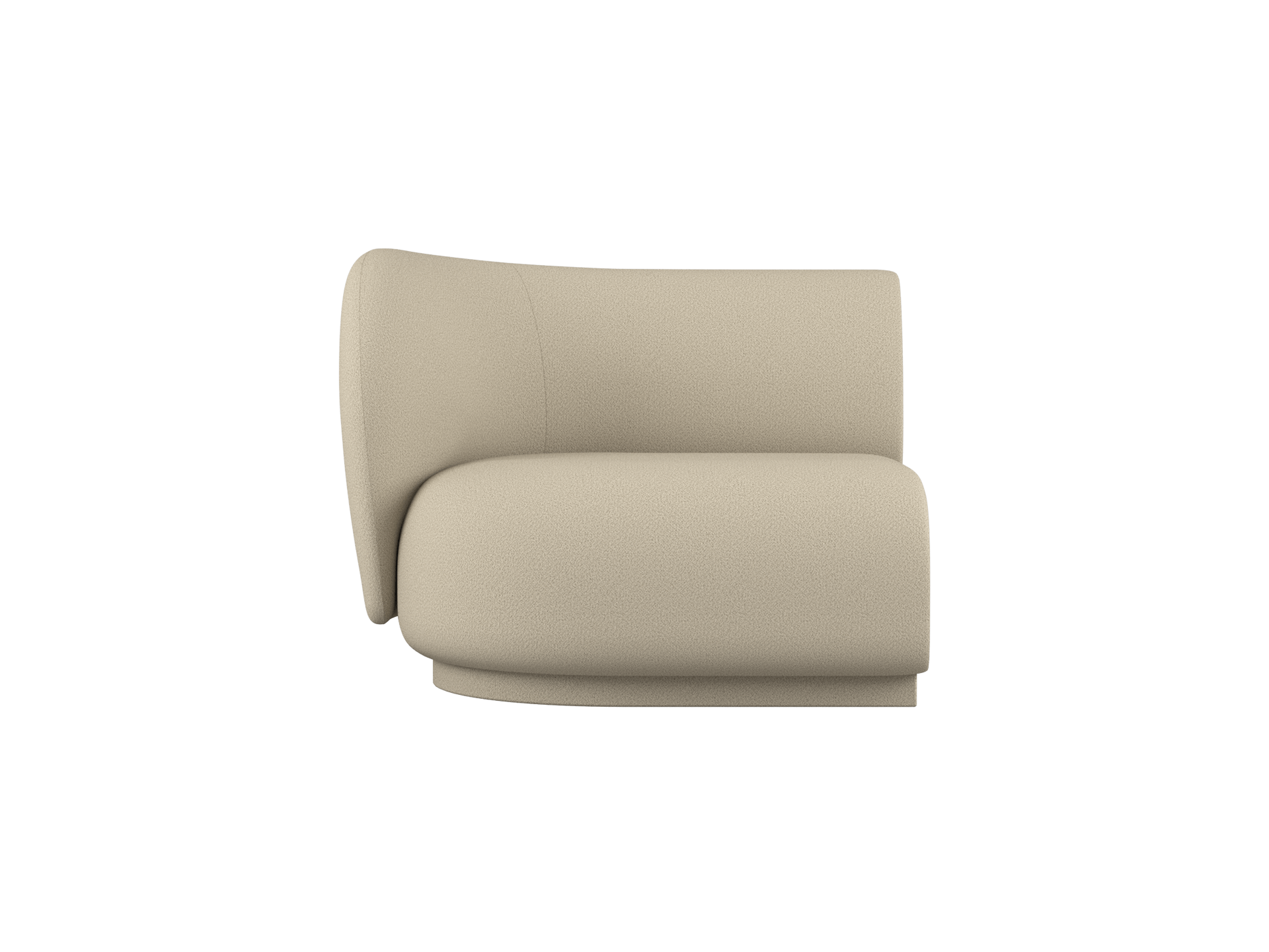 Rico Sofa Armrest Left - Grain - Cashmere