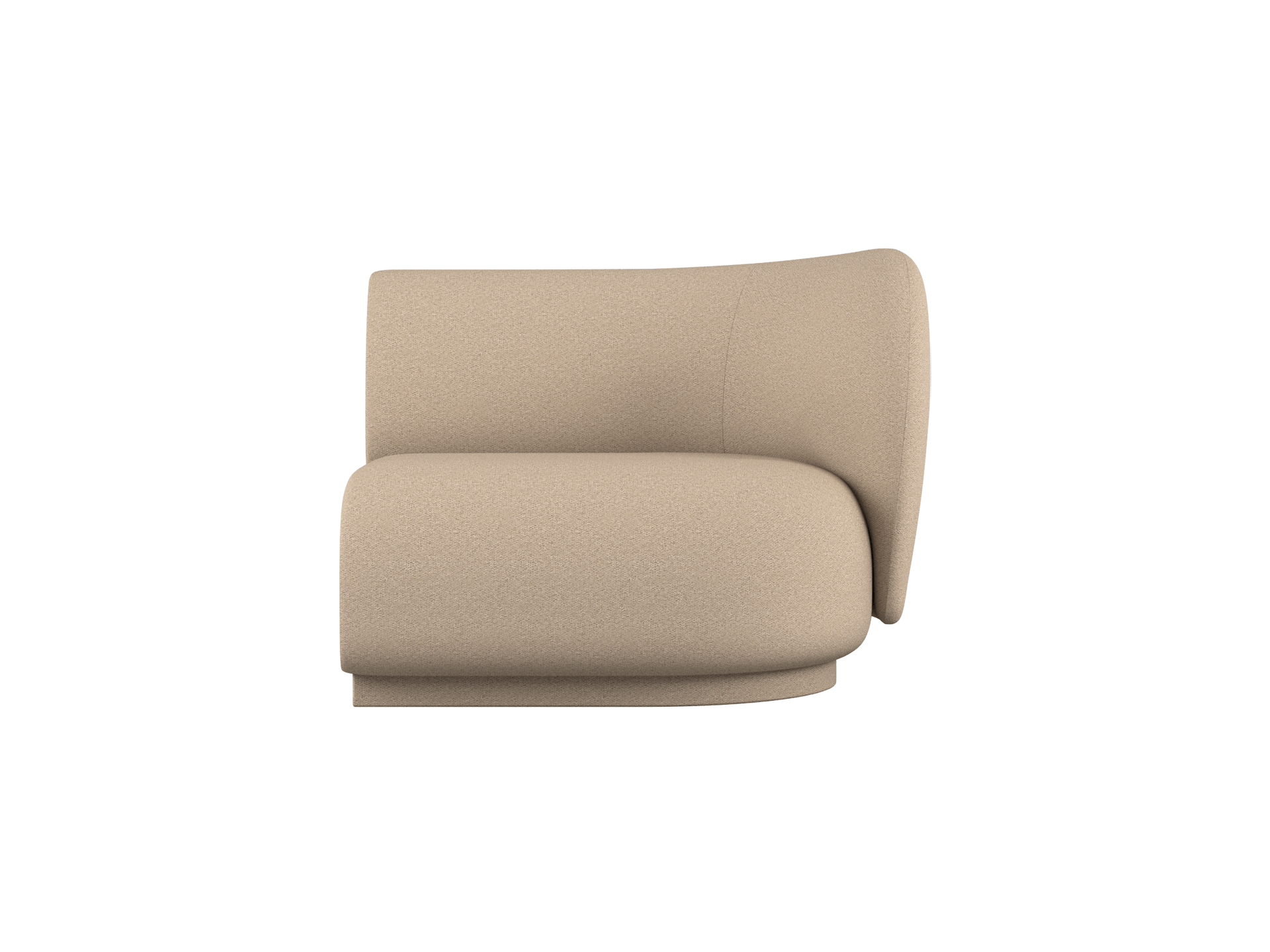 Rico Sofa Armrest Right - Brushed - Sand