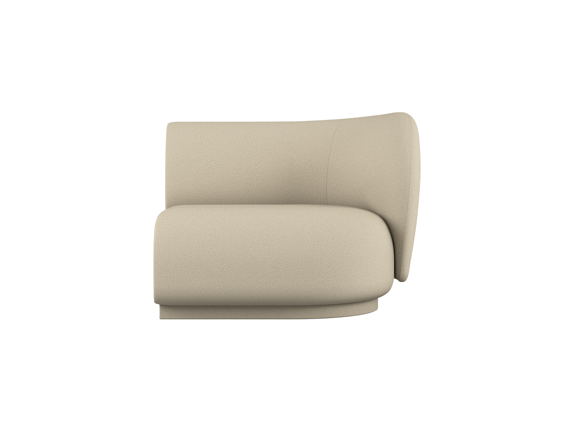 Rico Sofa Armrest Right - Grain - Cashmere