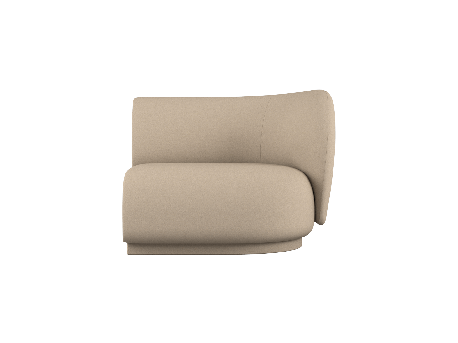 Rico Sofa Armrest Right - Tonus - Off-white