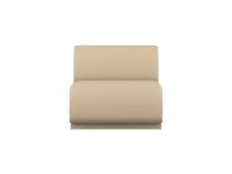 Rico Sofa Center in Hallingdal beige, modulaire zitmodule zonder armleuning