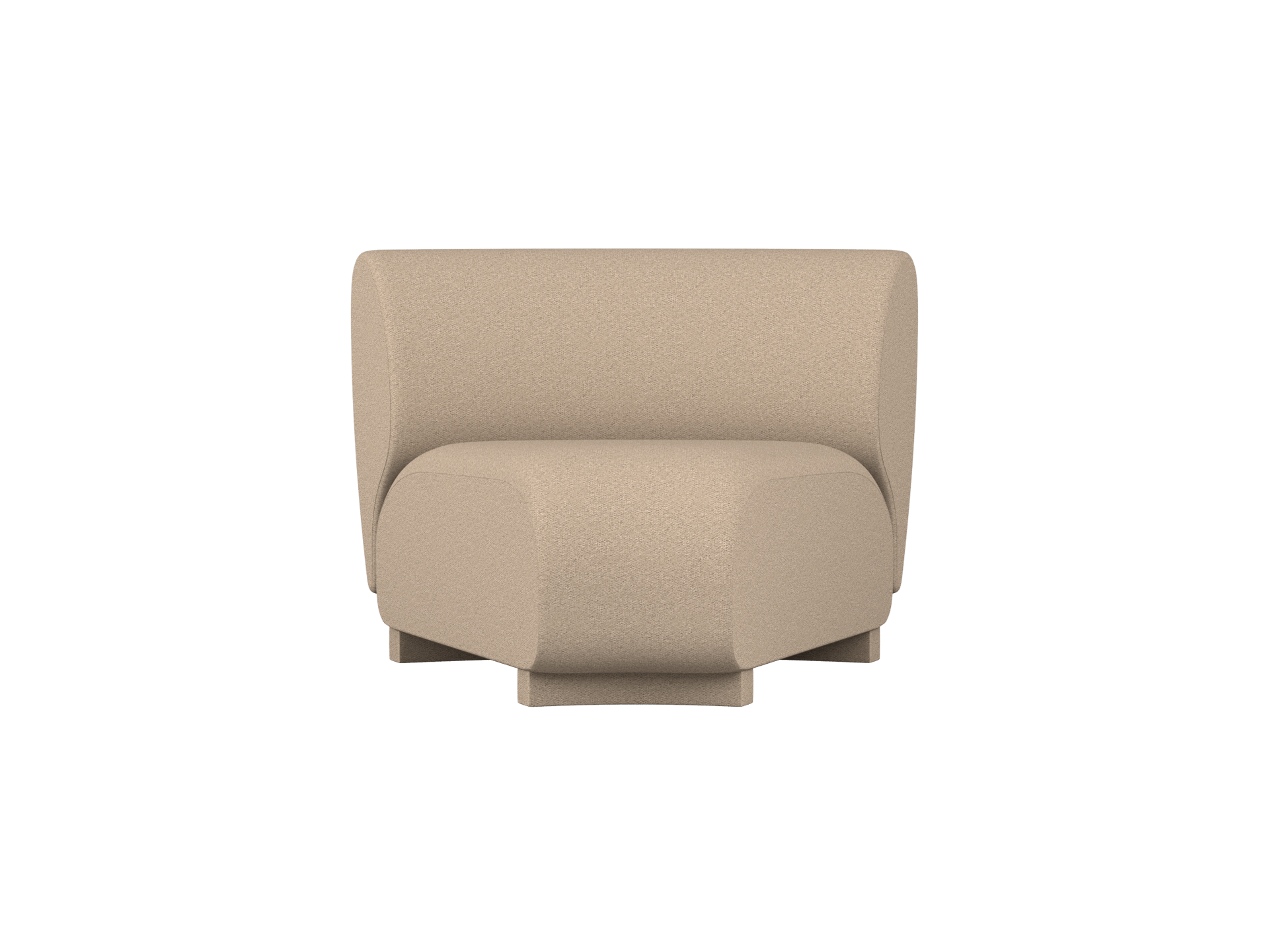 Rico Sofa Corner - Narrow - Brushed - Sand