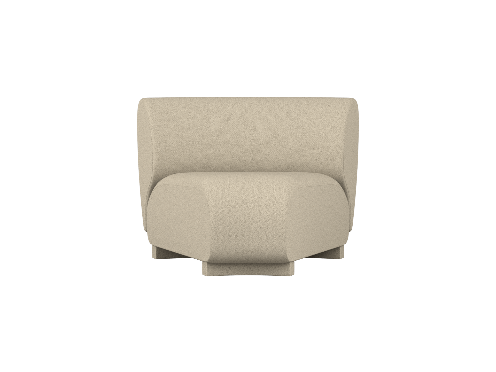 Rico Sofa Corner - Narrow - Grain - Cashmere