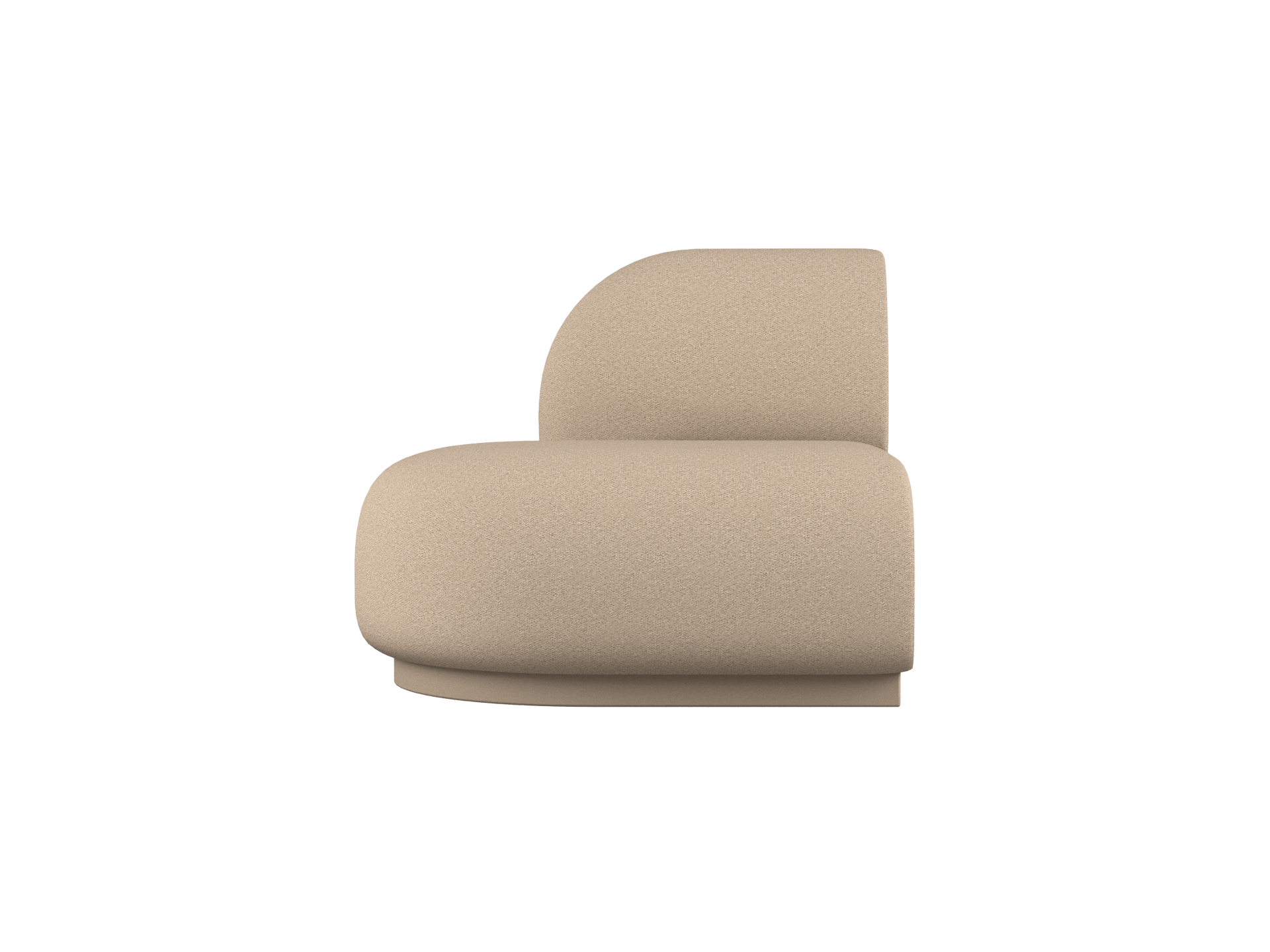 Rico Sofa Open End Right - Brushed - Sand